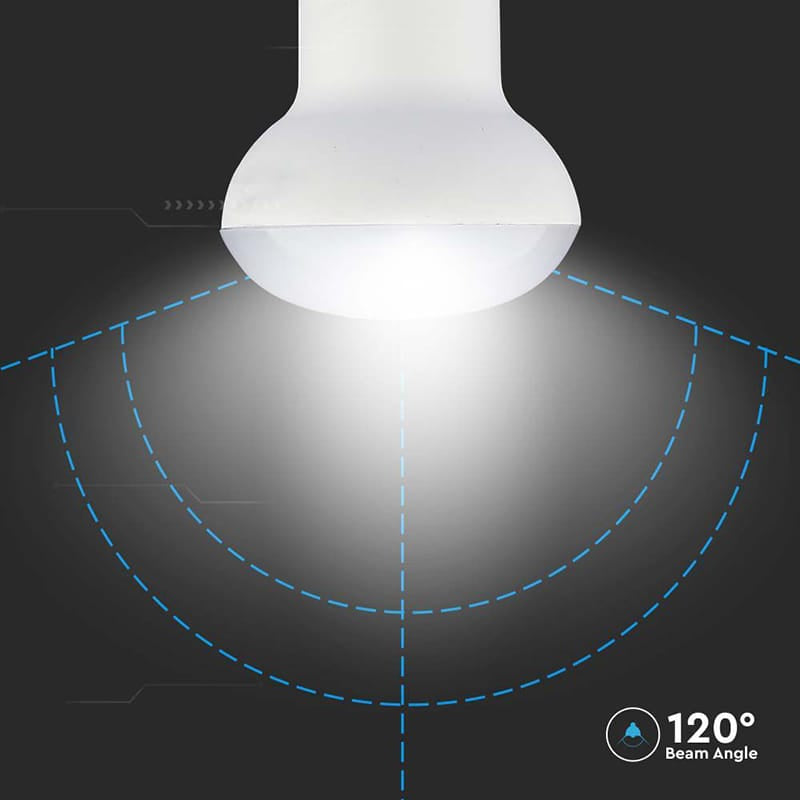 V-Tac Bec LED BEC LED R39 E14 2.9W 3000K ALB CALD, CIP SAMSUNG