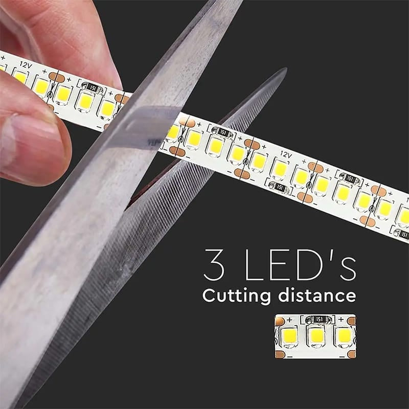 V-Tac Banda LED BANDA LED SMD2835 204LED/M 4000K IP20 5M