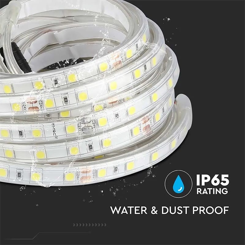 V-Tac Banda LED BANDA LED SMD5050 24V 60LED/M 4000K IP65 5M