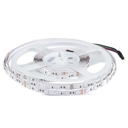 V-Tac Banda LED BANDA LED SMD5050 RGB 60LED/M IP20 5M