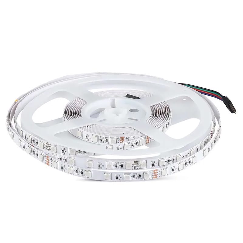 V-Tac Banda LED BANDA LED SMD5050 RGB 60LED/M IP20 5M