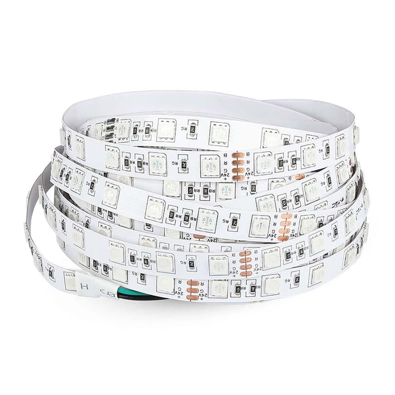 V-Tac Banda LED BANDA LED 24VSMD5050 RGB 60LED/M IP20 10M