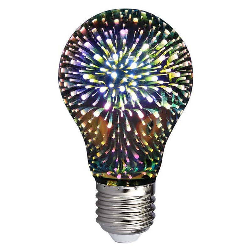 V-Tac Bec LED BEC LED ST64 E27 3W CU FILAMENT 3000K ALB CALD MODEL 3D