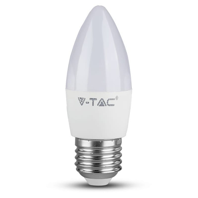 V-Tac Bec LED BEC LED E27 4.5W 4500K ALB NEUTRU