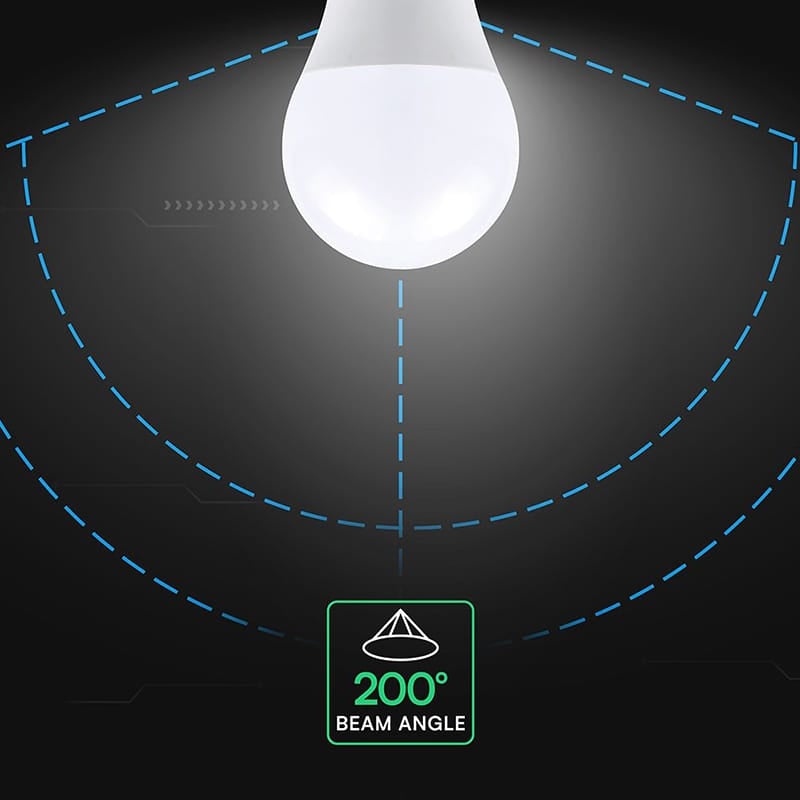 V-Tac Bec LED BEC LED A65 E27 15W 4000K ALB NEUTRU CIP CREE