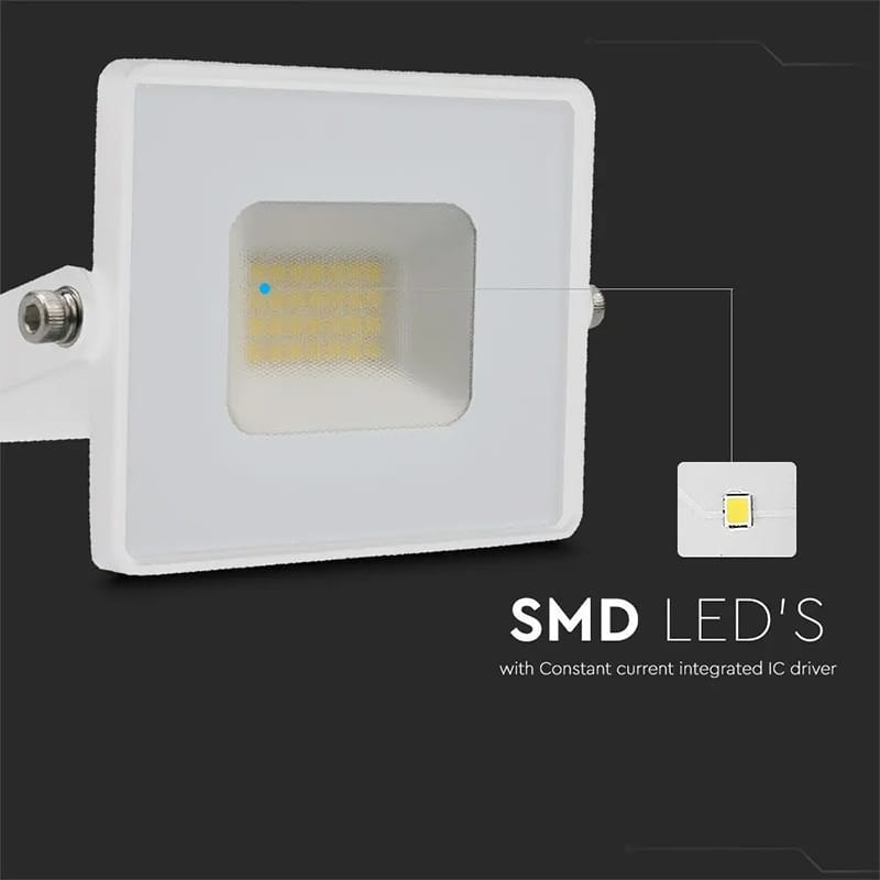 V-Tac Reflector LED REFLECTOR LED SMD 20W 3000K IP65 - ALB