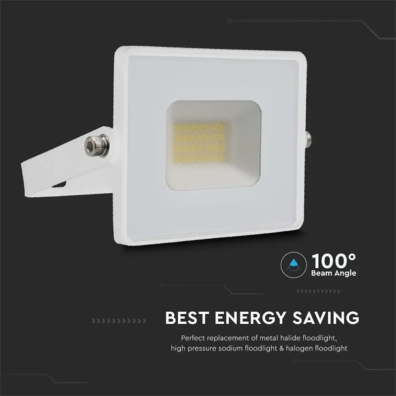 V-Tac Reflector LED REFLECTOR LED SMD 20W 4000K IP65 - ALB