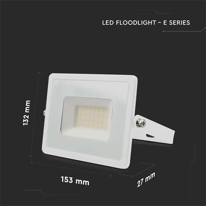 V-Tac Reflector LED REFLECTOR LED SMD 30W 4000K IP65 - ALB