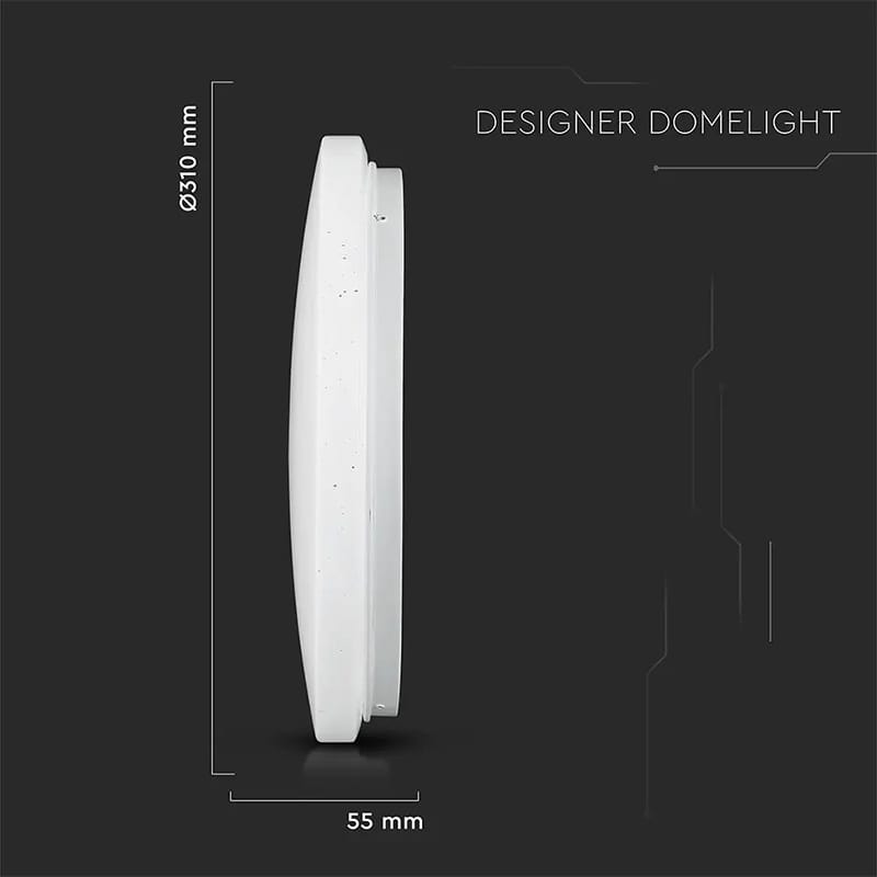V-Tac Plafoniera LED PLAFONIERA LED 18W 30CM 3 IN 1 - MODEL STELUTE