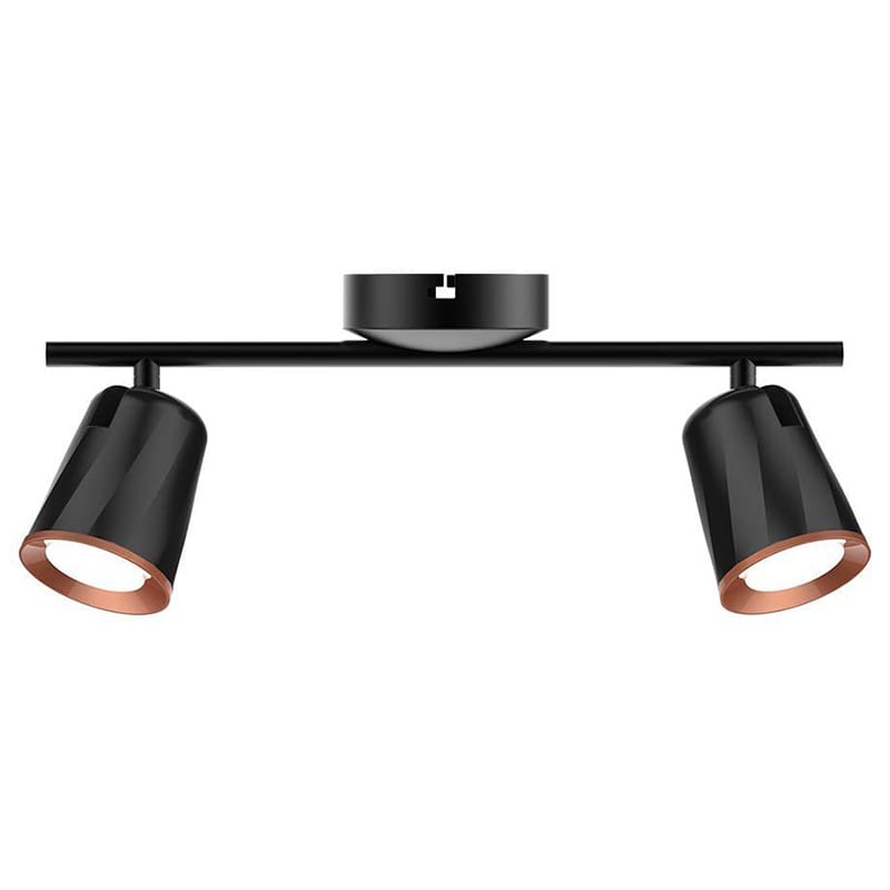 V-Tac Lampa LED LAMPA LED MONTAJ PERETE 2X6W 4000K ALB NEUTRU - NEGRU
