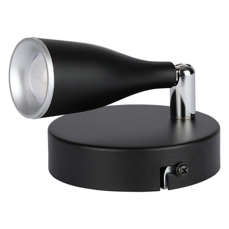 V-Tac Lampa LED LAMPA LED MONTAJ PERETE 4.5W 4000K ALB NEUTRU - NEGRU