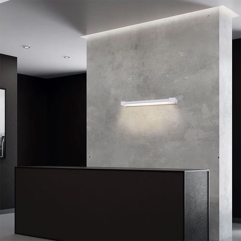V-Tac Aplica LED V-Tac pentru perete IP44 18W 4000K Alb Neutru 1800 lm, 600x100 mm, aluminiu, unghi reglabil 0-90°