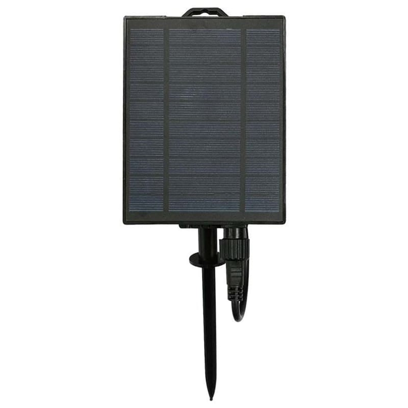 V-Tac Ghirlandă solară LED V-Tac 15,6 m IP44, lumină alb cald 3000K, filament, 45 W, baterie 2400 mAh