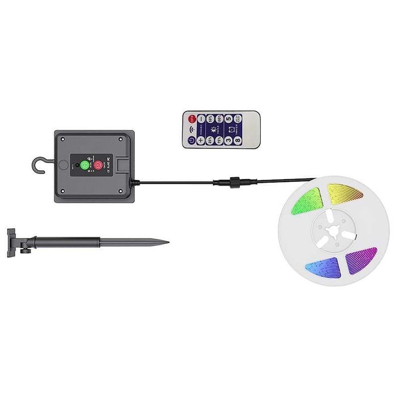 V-Tac KIT BANDA LED RGB INCARCARE SOLARA IP67