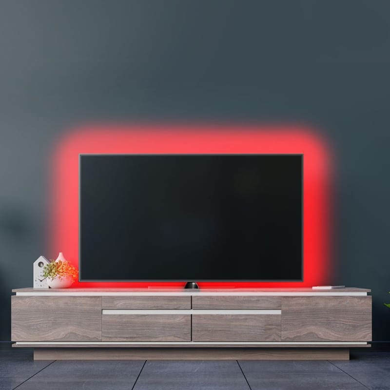 V-Tac Kit Bandă LED RGB V-Tac SMD5050 5m 24V IP20 cu Alimentator, Controller Wi‑Fi/Bluetooth și Telecomandă