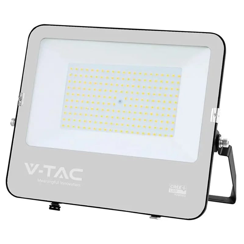 V-Tac Reflector LED REFLECTOR LED SMD 150W 135LM/W 6400K IP65 NEGRU, CIP CREE