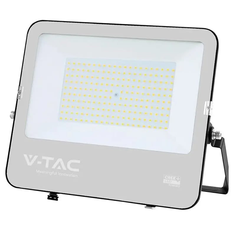 V-Tac Reflector LED REFLECTOR LED SMD 150W 135LM/W 6400K IP65 NEGRU, CIP CREE