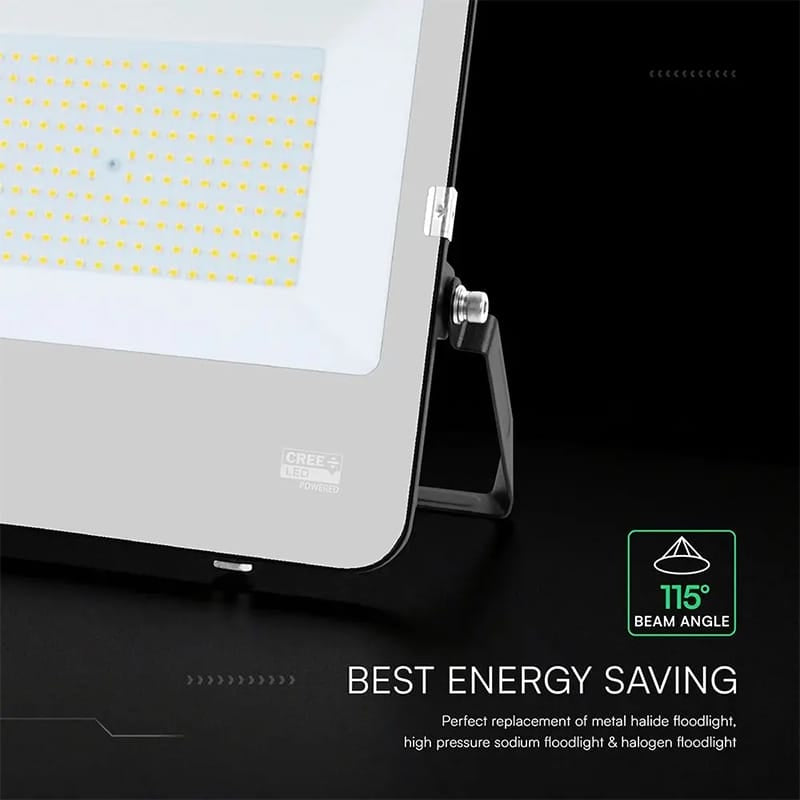 V-Tac Reflector LED REFLECTOR LED SMD 150W 135LM/W 6400K IP65 NEGRU, CIP CREE