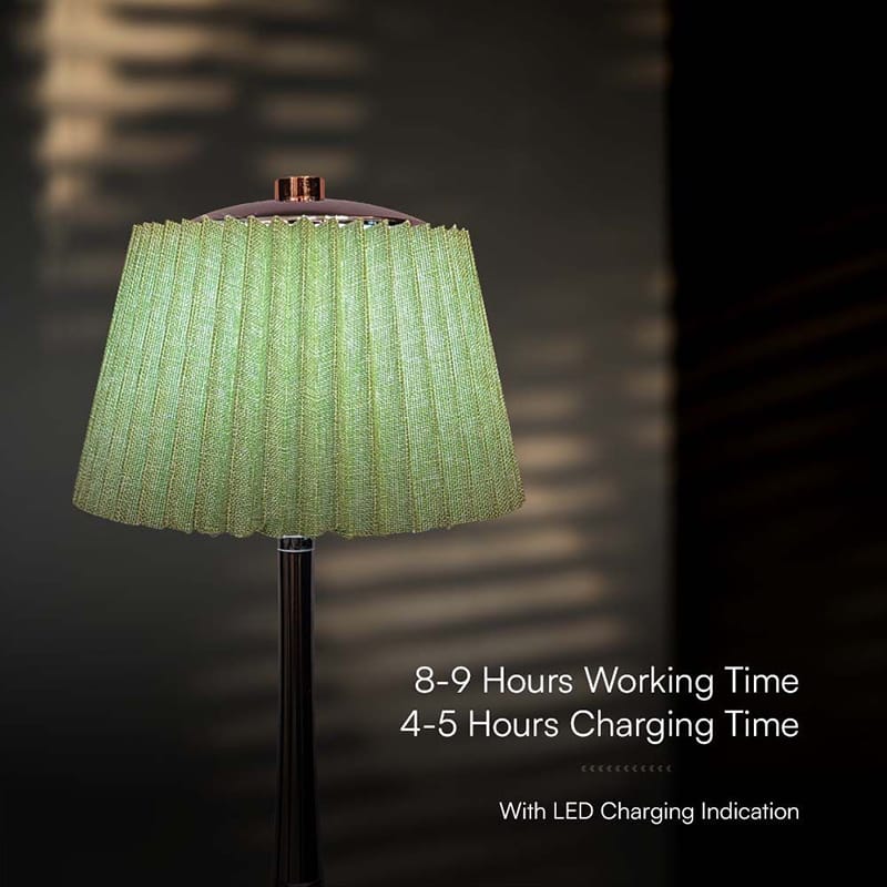 V-Tac Lampa LED LAMPA LED MASA 1.5W 3IN1 DIMABIL - VERDE/CROM