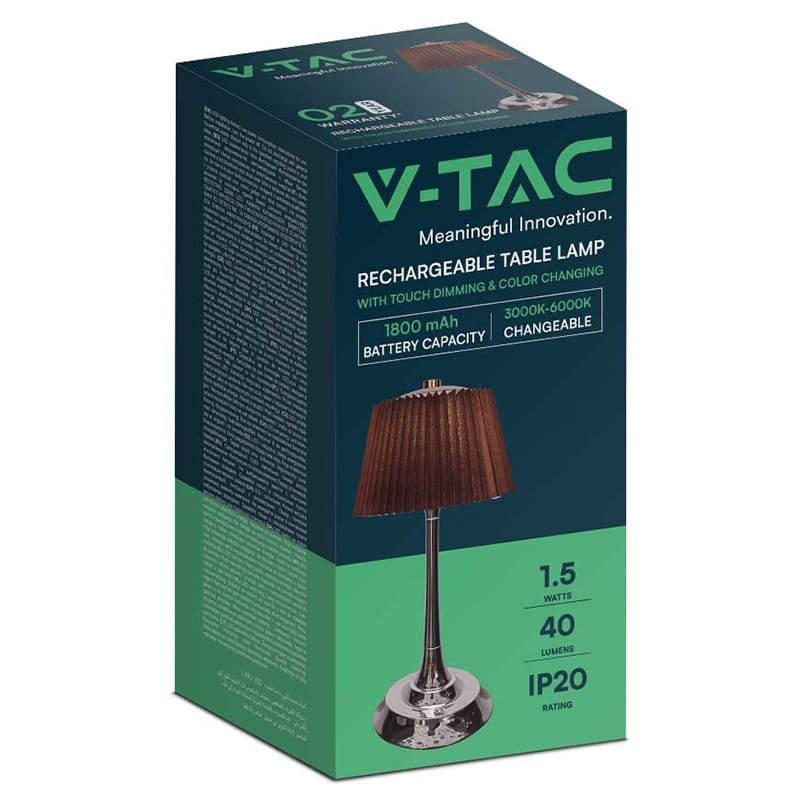 V-Tac Lampa LED LAMPA LED MASA 1.5W 3IN1 DIMABIL - MARO