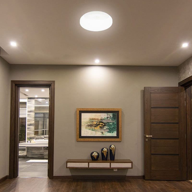 V-Tac Plafoniera LED PLAFONIERA LED 15W IP20 SENZOR DE MISCARE 3IN1 - ALB