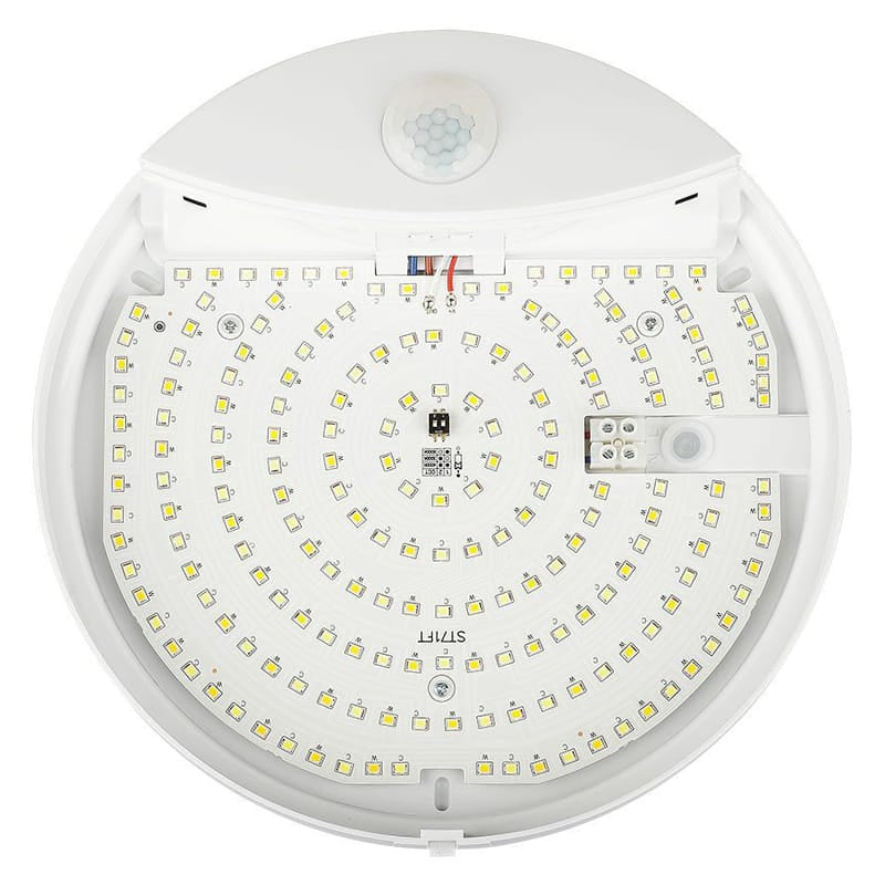 V-Tac Plafoniera LED PLAFONIERA LED 15W IP20 SENZOR DE MISCARE 3IN1 - ALB