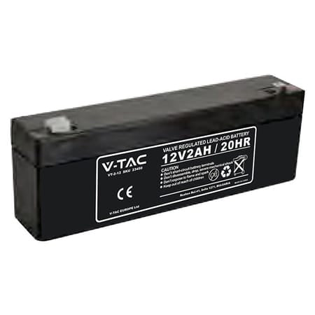 V-Tac ACUMULATOR GEL PLUMB 12V 2AH178X35X66MM