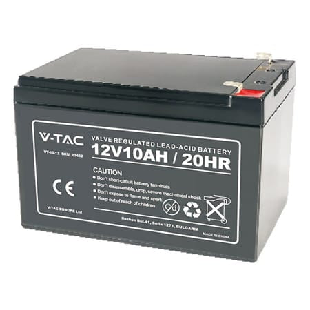 V-Tac ACUMULATOR GEL PLUMB 12V 10AH 151X98X101MM
