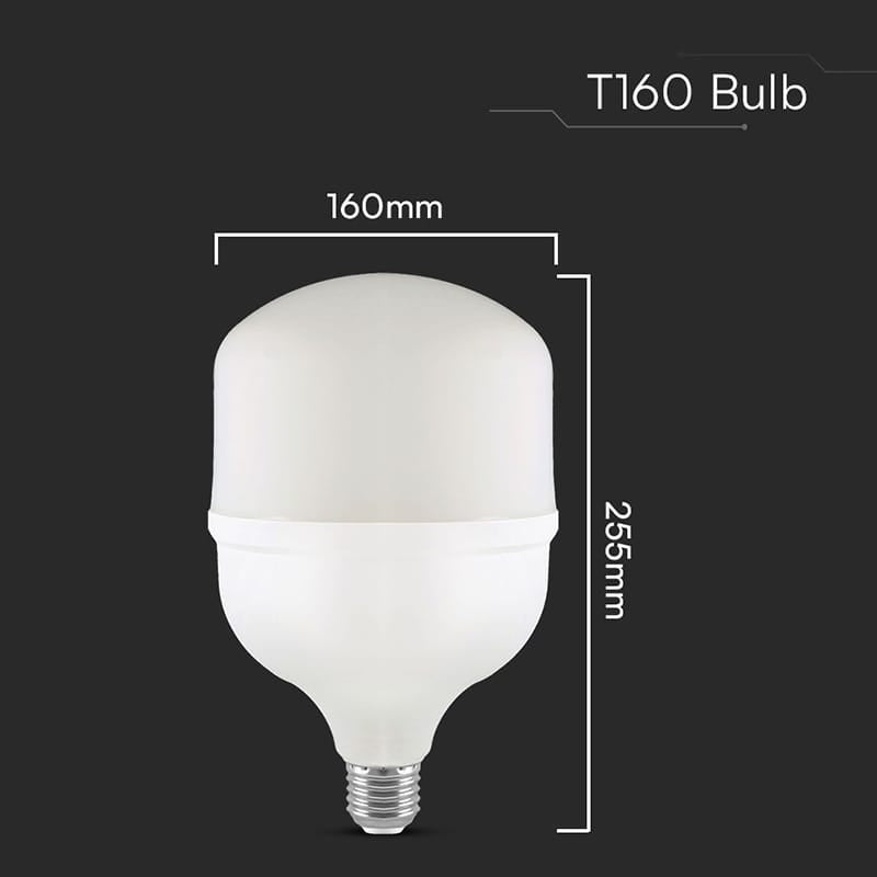 V-Tac Bec LED BEC LED T160 E27/E40 60W 4000K ALB NEUTRU