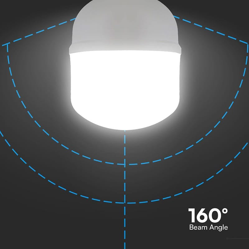 V-Tac Bec LED BEC LED T160 E27/E40 60W 4000K ALB NEUTRU