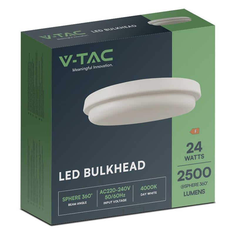 V-Tac Plafoniera LED PLAFONIERA LED 24W IP54 4000K