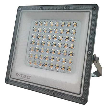 V-Tac Reflector LED REFLECTOR LED SMD 50W 3IN1 IP65 CABLU - GRI