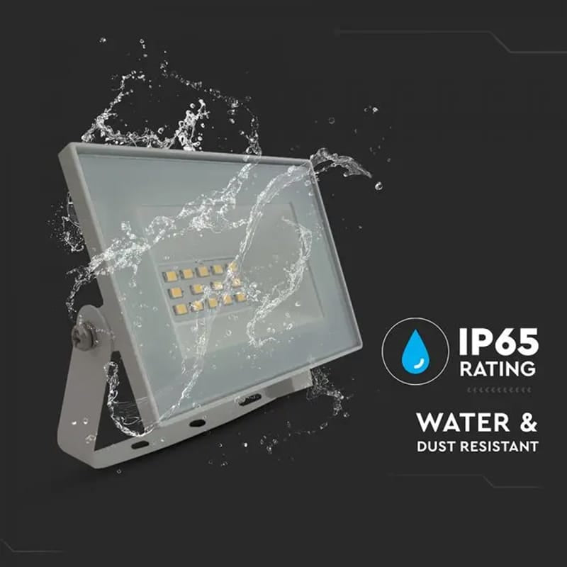 V-Tac Reflector LED REFLECTOR LED SMD 10W 6500K IP65 - ALB
