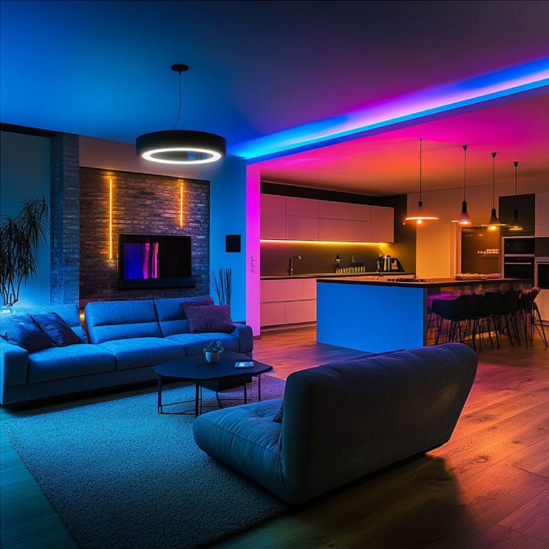 V-Tac KIT BANDA LED NEONFLEX MAGIC RGB 5M