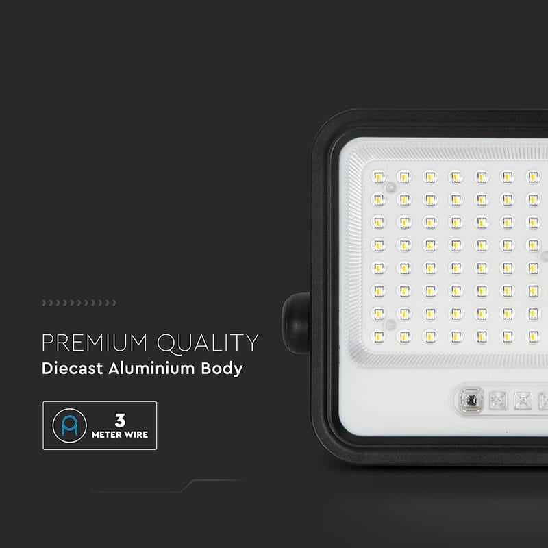 V-Tac Proiector LED Proiector LED Solar V-Tac SKU-24084 | 200W, 2000-8000K, Dimabil, IP65
