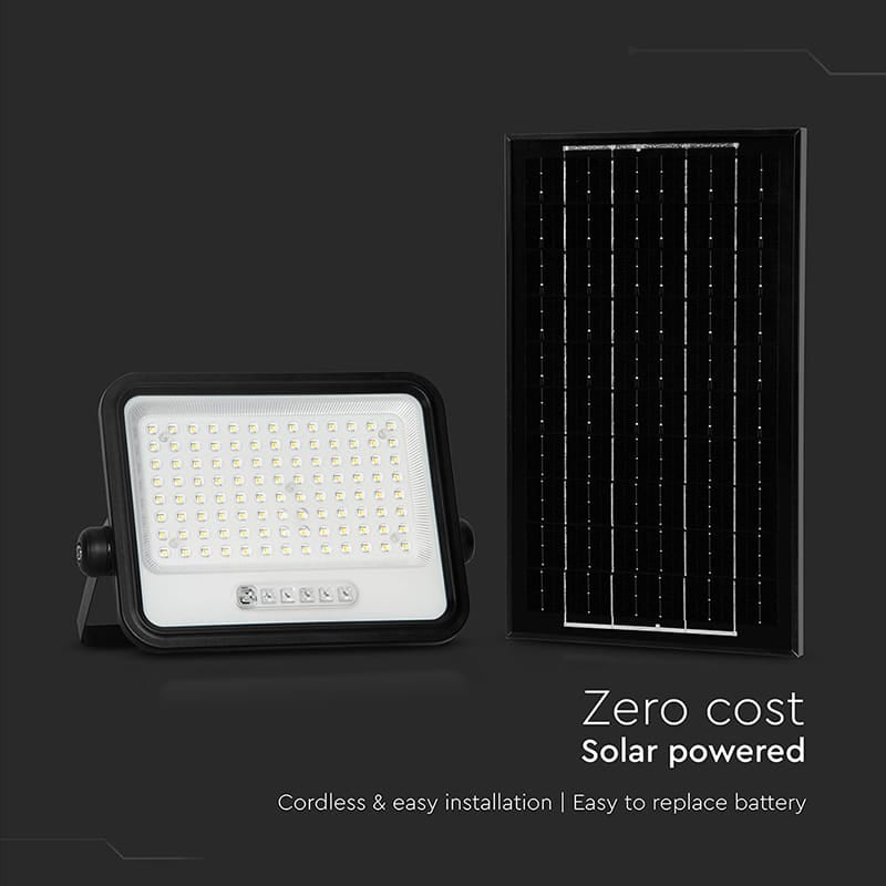 V-Tac Proiector LED Proiector LED Solar V-Tac SKU-24084 | 200W, 2000-8000K, Dimabil, IP65
