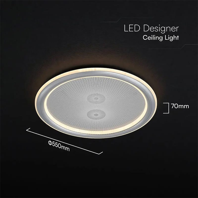 V-Tac Plafoniera LED Plafoniera LED V-Tac SKU-24182 | 50W, 3in1 Dimabila, 4000lm, Telecomanda