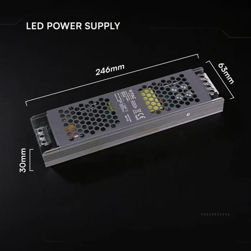 V-Tac Sursa alimentare Sursa Alimentare V-Tac SKU-24260 | Slim, 12V, 250W, 20.83A, IP20