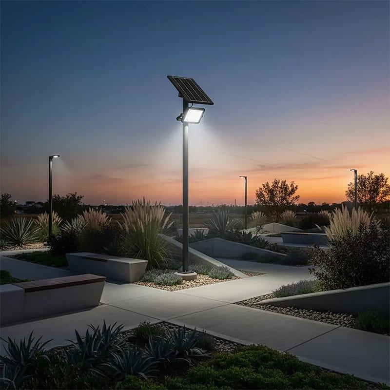 V-Tac Proiector LED Proiector LED Solar V-Tac SKU-24277 | 30W, 4800lm, IP65, 3in1, Alb Rece/Neutru
