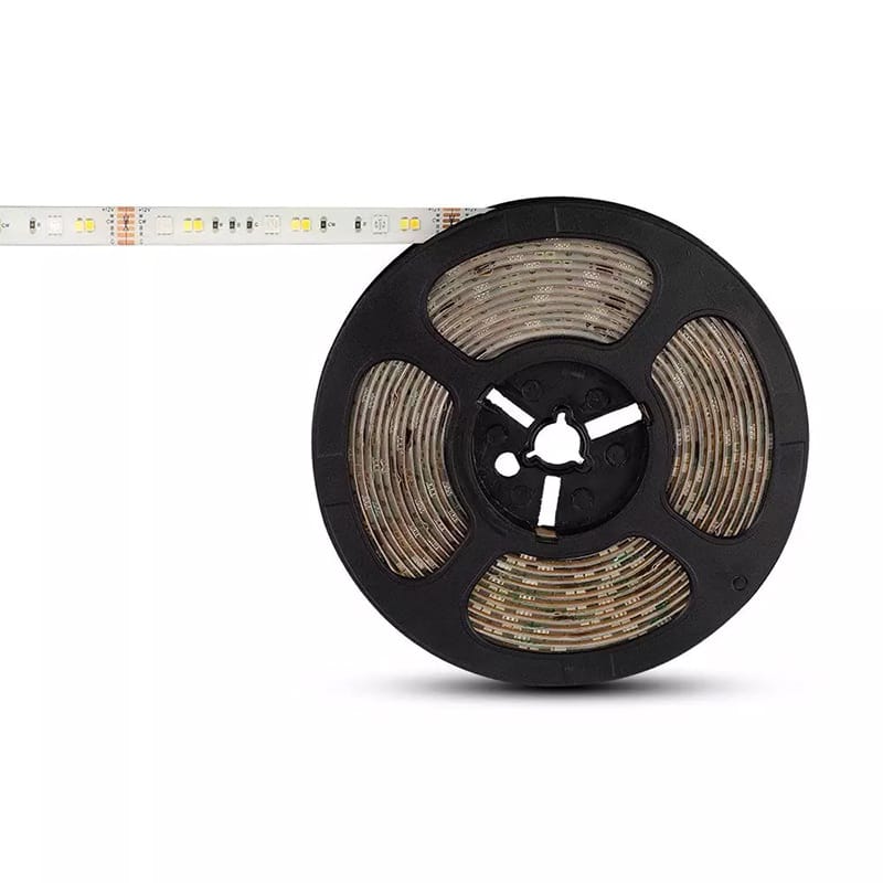 V-Tac Banda LED Kit Banda LED Smart V-Tac SKU-2628 | RGB+WW+DW+CW, SMD5050, 54LED/m, 12V, IP65, 5m