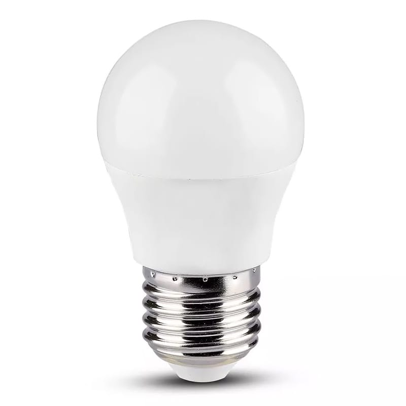 V-Tac BEC LED SMART E27 G45 4.5W RGB ALB CALD SI RECE