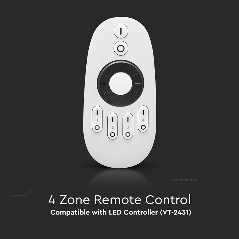 V-Tac Controller remote Controller Remote V-Tac SKU-2918 | 4 Zone, Banda LED