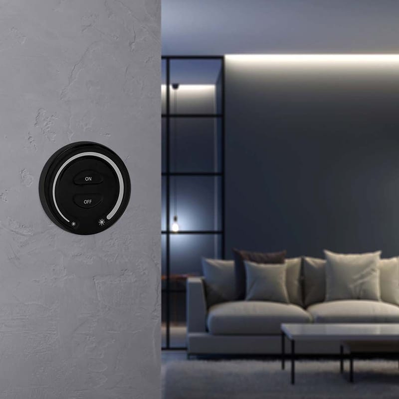 V-Tac Accesorii iluminat Controller Banda LED V-Tac SKU-2920 | Touch, Lumina Alba, Negru