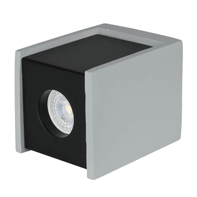 V-Tac Corp iluminat Corp Iluminat V-Tac SKU-3143 | Soclu GU10, Negru/Gri