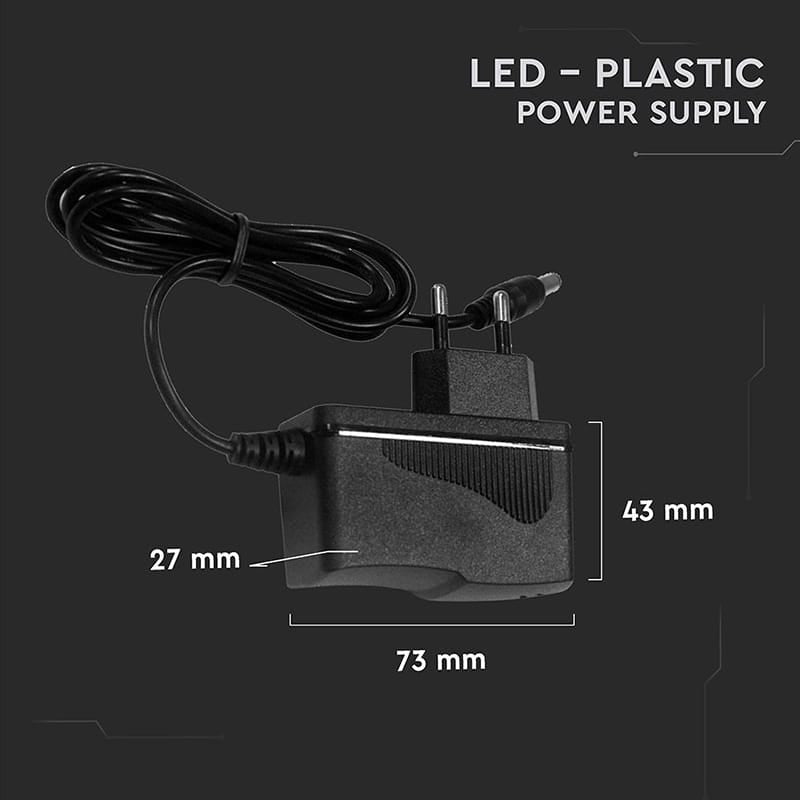 V-Tac Sursa alimentare Sursa Alimentare V-Tac SKU-3237 | Banda LED, 12V, 1.5A, 18W