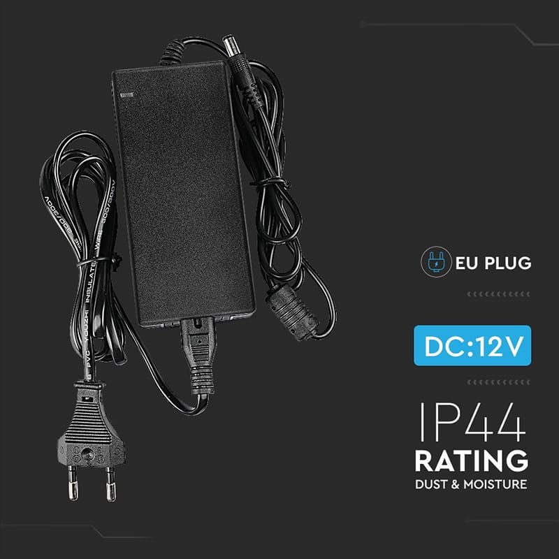 V-Tac Sursa alimentare Sursa Alimentare V-Tac SKU-3239 | Banda LED, 12V, 5A, 60W