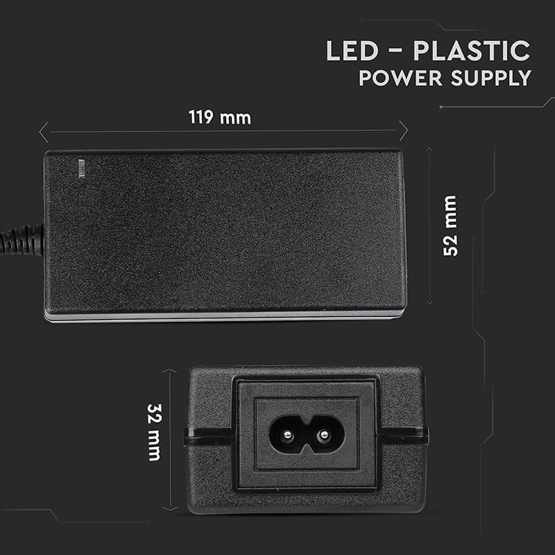 V-Tac Sursa alimentare Sursa Alimentare V-Tac SKU-3249 | Banda LED, 12V, 3.5A, 42W, IP44