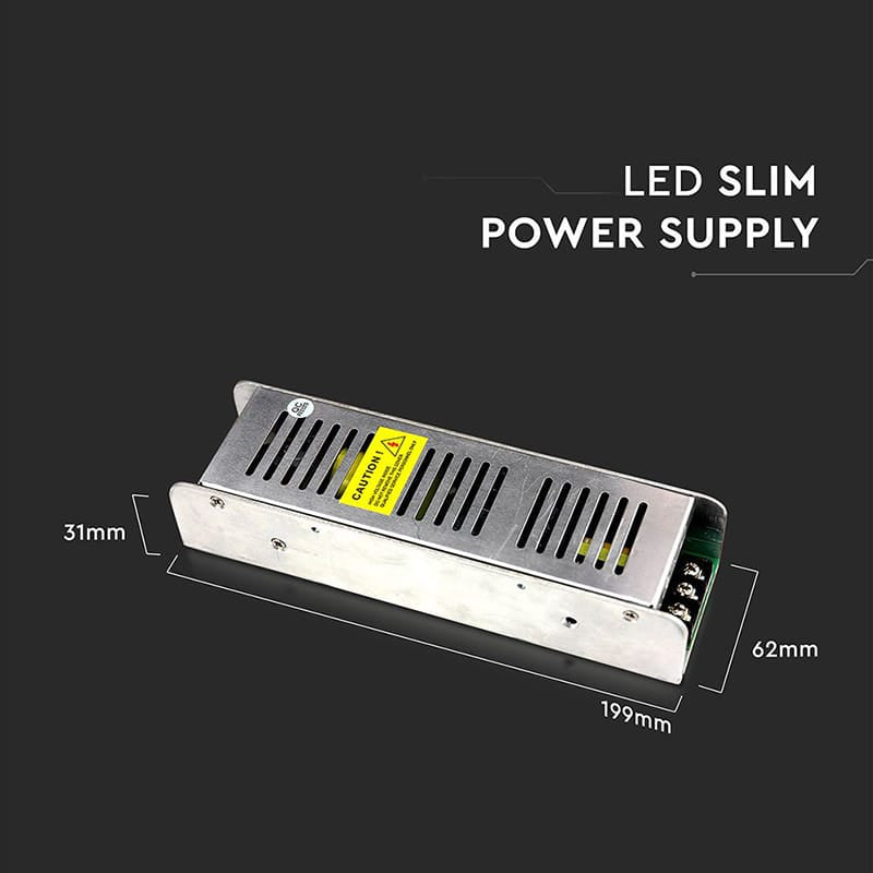 V-Tac Sursa alimentare Sursa Alimentare V-Tac SKU-3256 | 12V, 100W, 8.5A, IP20, Dimabila