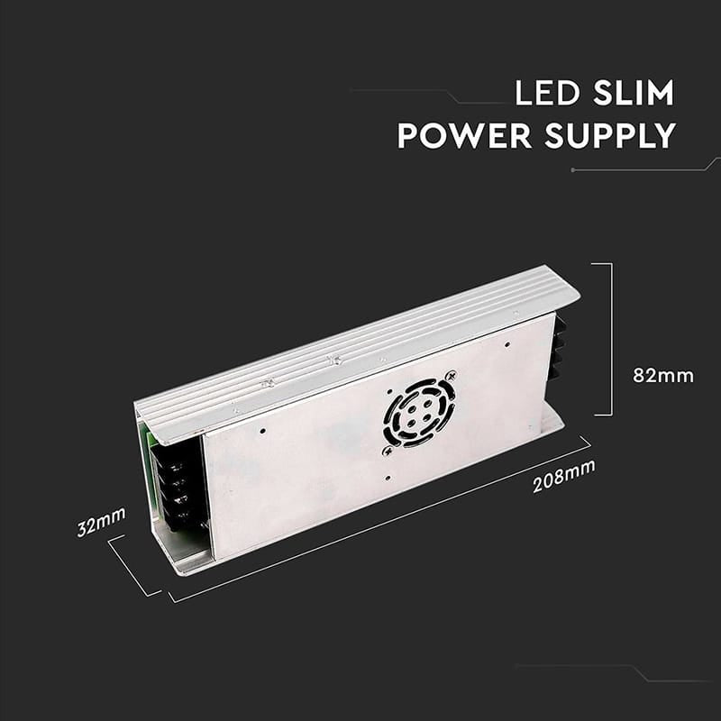 V-Tac Sursa alimentare Sursa Alimentare V-Tac SKU-3263 | 24V, 15A, 350W, SMPS Slim