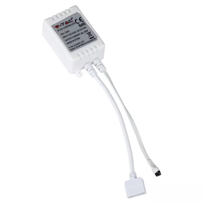 V-Tac Controller remote Controller Banda LED V-Tac SKU-3326 | RGB+W, Telecomanda